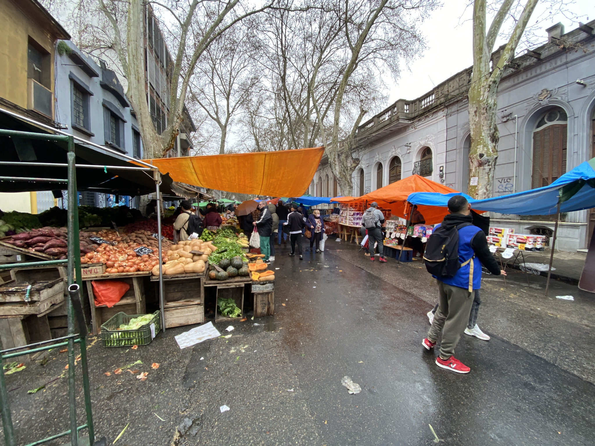 Sur le marché