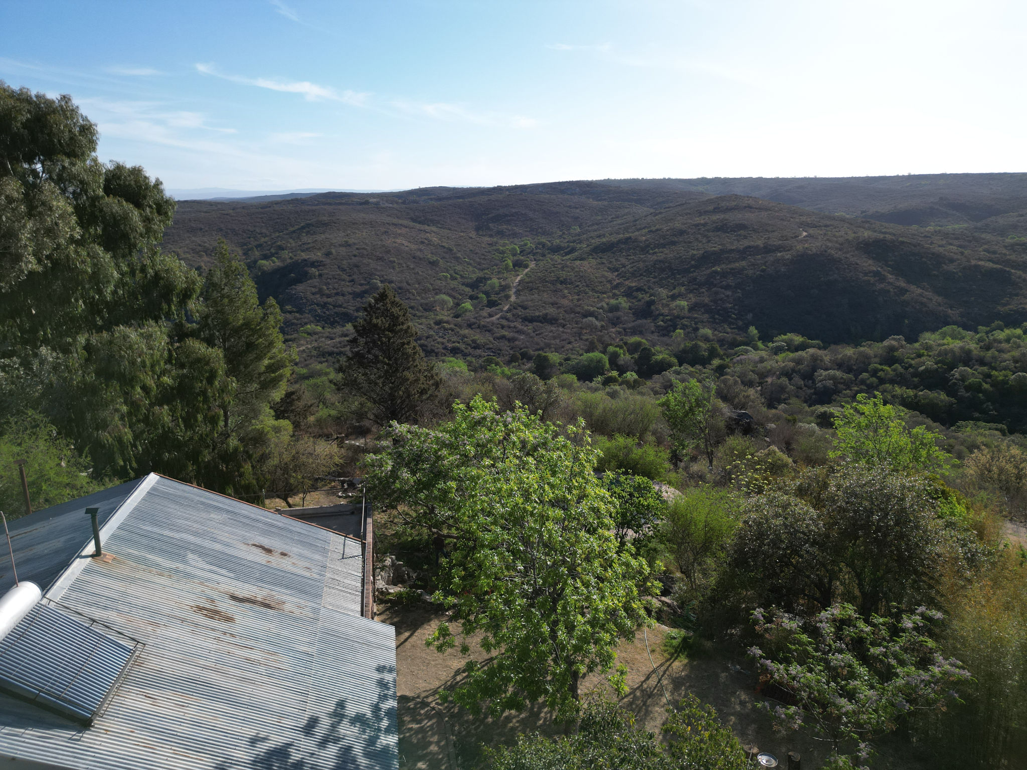 Vue depuis la maison de Lidia