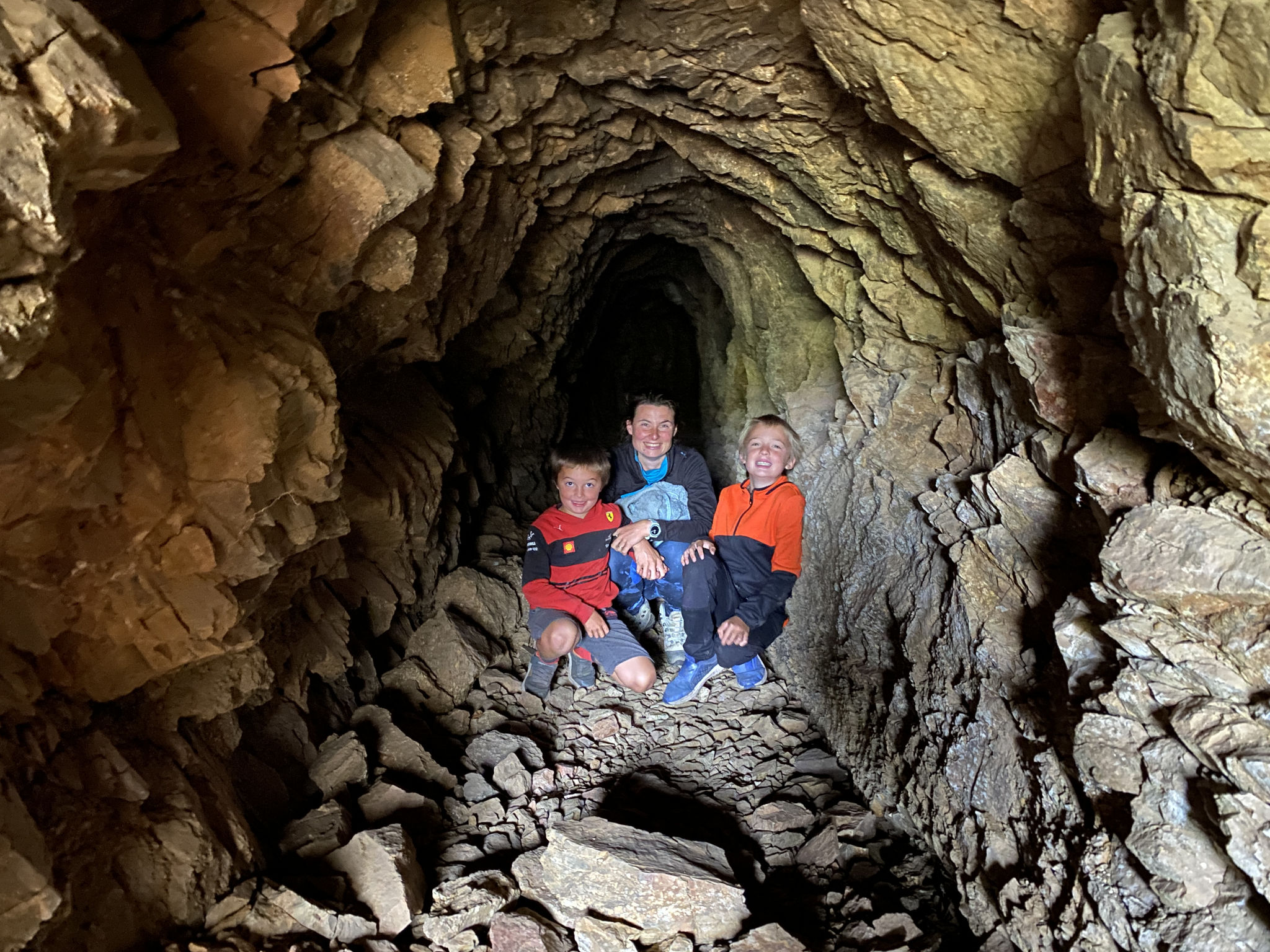 Dans la mine à Oro Grueso