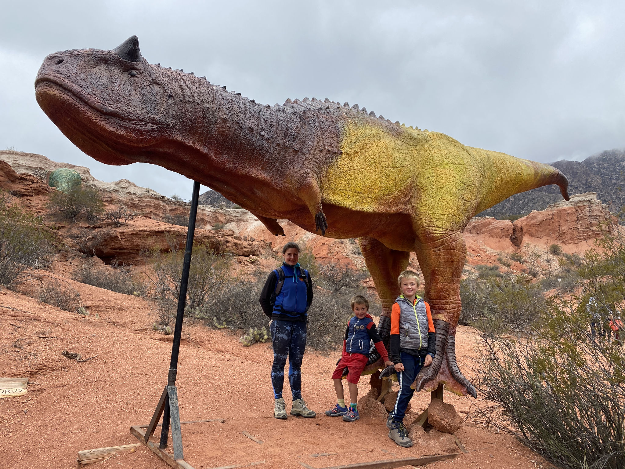 Parc de Dinosaures à Sanagasta