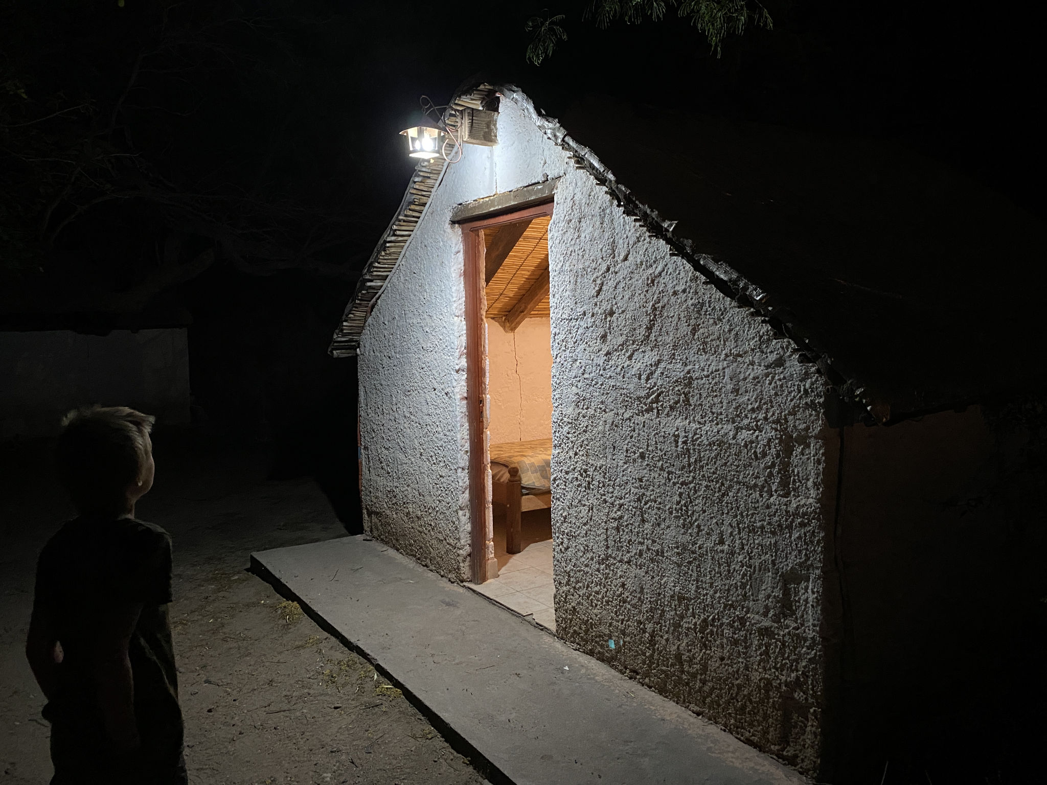 Extérieur de la cabane