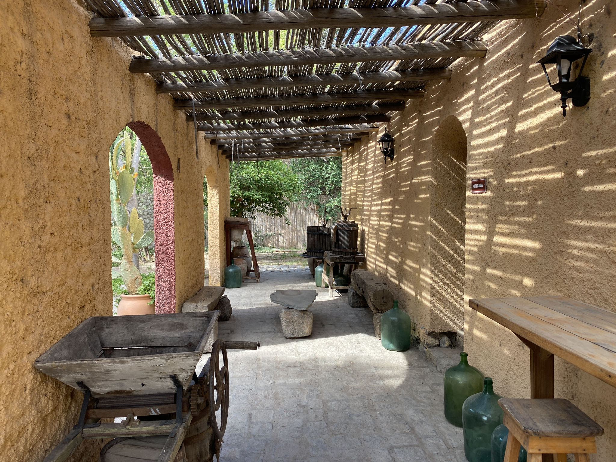 Entrée de la Bodega Las Marianas