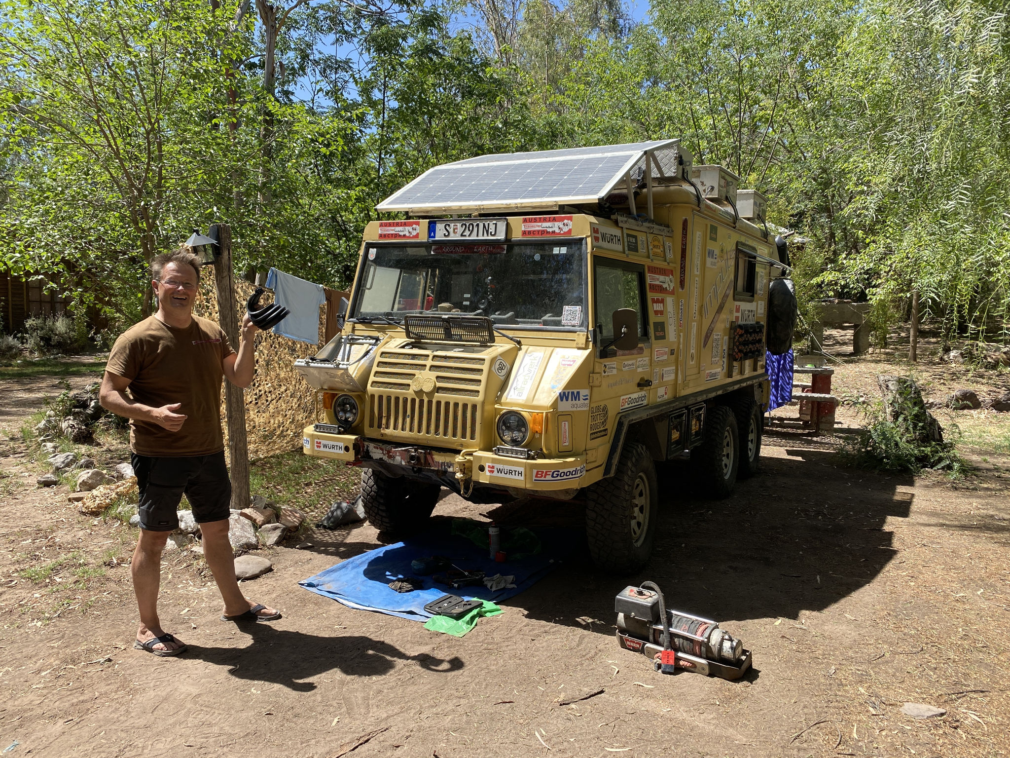 Friedl et son Camping-Car Maison