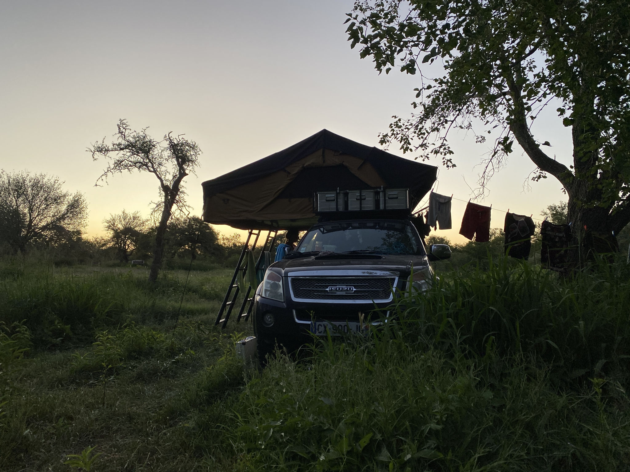 Campement à Rio Primero