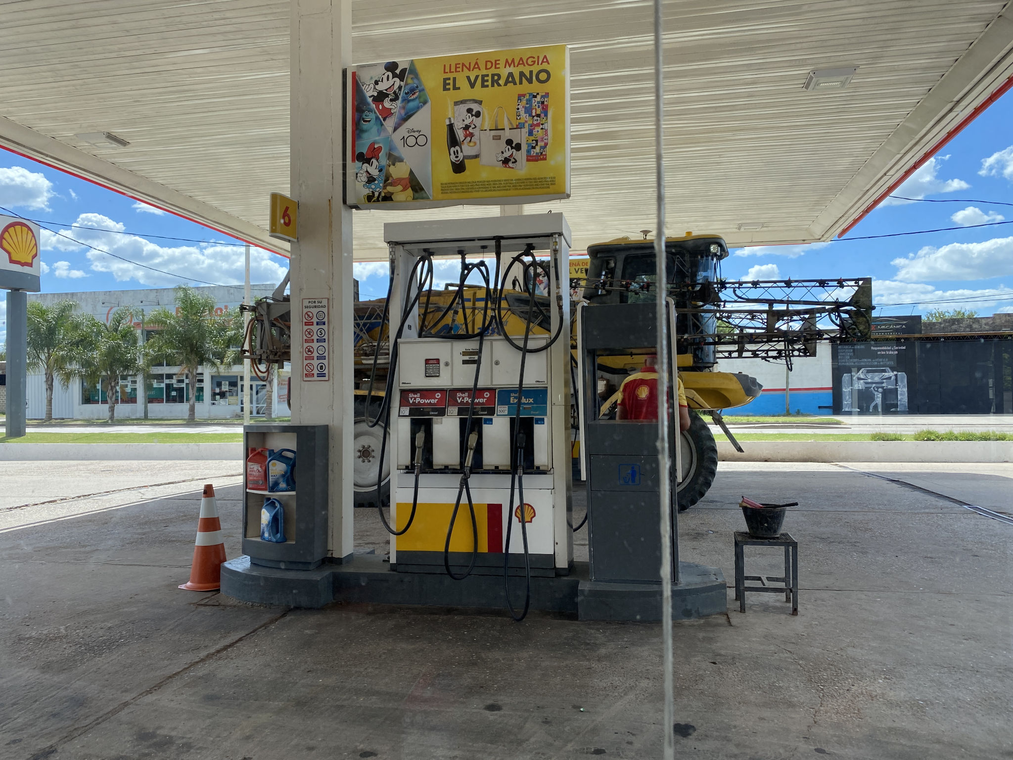 Pulvé Autoporté qui fait le plein