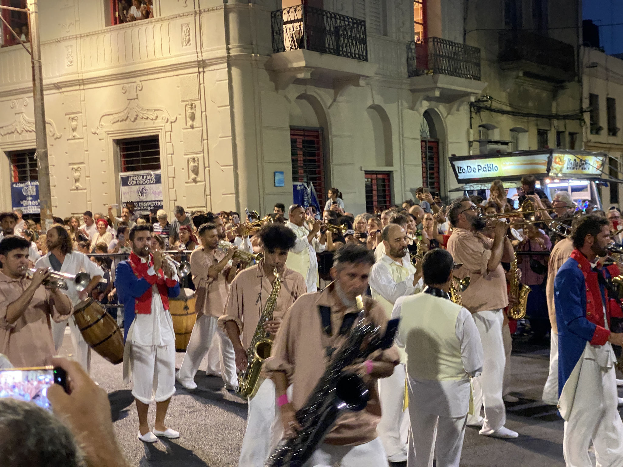 Musiciens aux carnaval de Montevideo